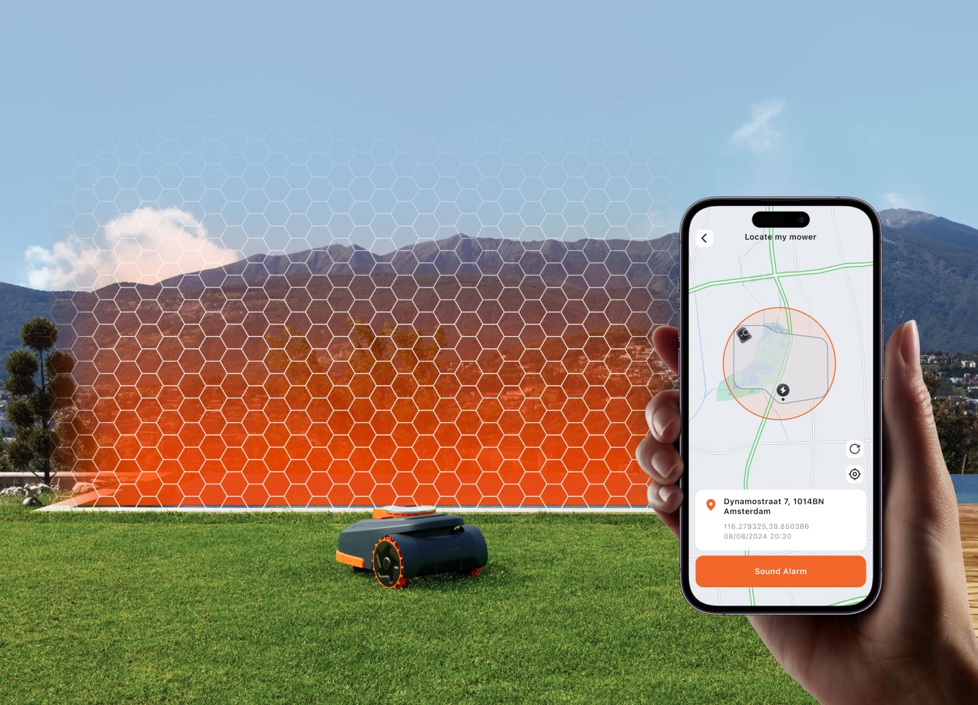 Navimow i105 robot lawn mower.