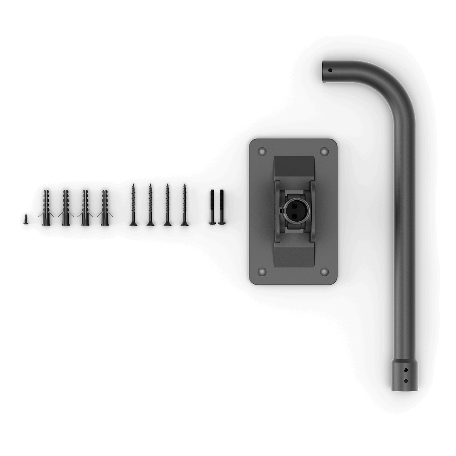 Navimow i series robot lawn mower antenna wall mount kit.