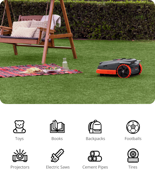 Navimow i105E robot lawn mower.