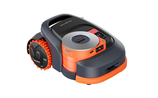 Navimow H210 robot lawn mower shown on a white background.