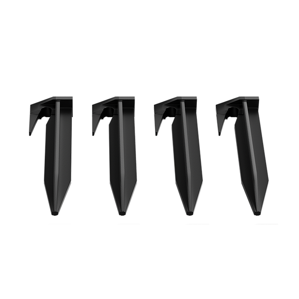 Navimow i105E robot lawn mower uses these four plastic pegs.